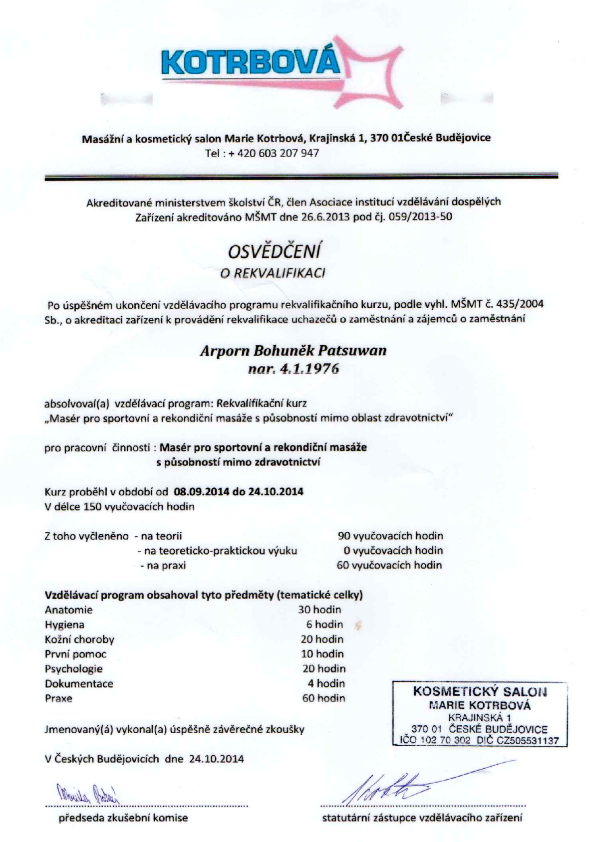certifikat